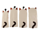 4x Waterproof Golf Club Head Cover Hybrid Wood Driver Headcover Protector Guards