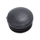 8 pieces Table leg 25mm diameter plastic tube insert Black foot pad D4A5