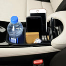 Car Seat Plastic Storage Box Console Side Pocket With Coin Manager / Cup  XWI