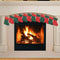 12 packs of 7 inch twill mini Christmas stockings gift card holder, small r H3F7