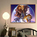 5D DIY Full Drill Diamond Painting Animal Cross Stitch Embroidery Mosaic