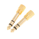 5pieces MagiDeal Audio Adapter 6.3mm Male To 3.5mm Female Converter