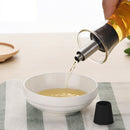 Glass Cruet Olive Oil Dispenser Bottles Gravy Boats Pourer Spout Decanter O X5T8