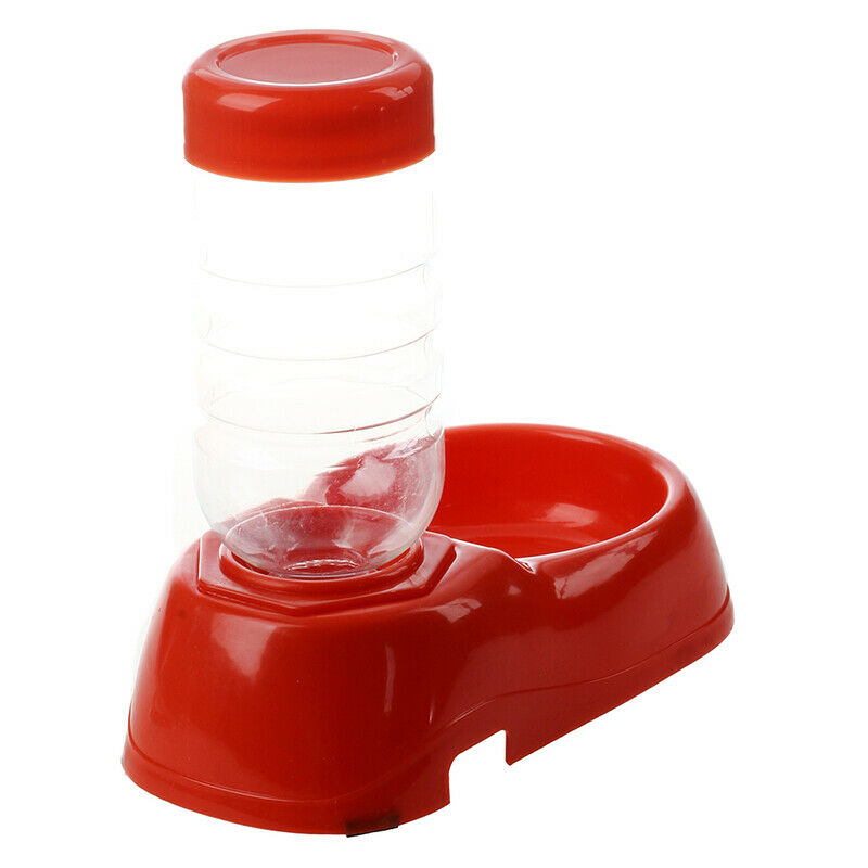 Automatic water dispenser/ pet dog cat tray feeder