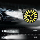 2x Universal 3157 LED Bulbs White 4014 SMD Driving Daytime Running Light DRL New