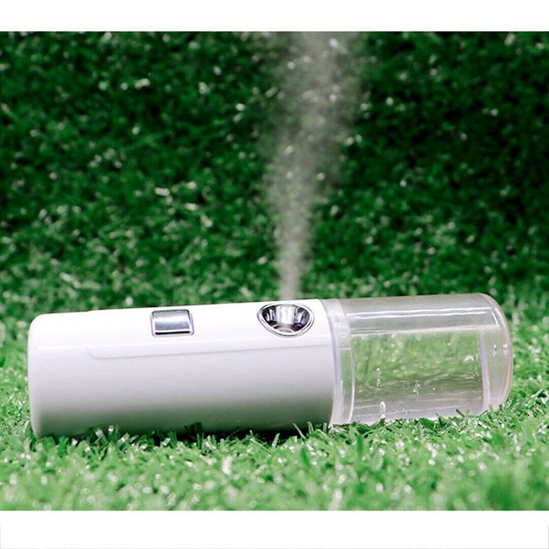 2 Pack 30ml Recharge Face Nano Mist Sprayer Aroma Diffuser Facial Humidifier