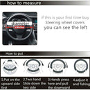 3 Pieces/Sets Of Super Cortex Car Steering Wheel Sleeve Winter Manual Brake