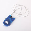 Retractable 3 Digit Combination Cable Lock for Bike Bicycle Luggage Suitcase Bag