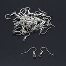 300pcs Alloy Earring Hooks Brackets Clamps O4L4
