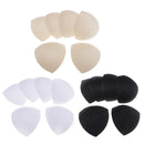 3 Pairs Womens Bikinis Removable Bra Pads Inserts Triangle Sponge Beachwear