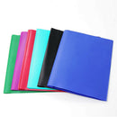 2-Pocket Letter Size-Folders Poly File Portfolio Folder with 3-Prong Fasten B8I6