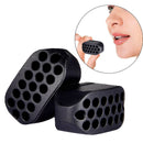 2Pcs Jaw Jawline Exerciser Exercise Ball Chisel Chin Look Younger Black