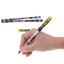Ball Point Penspinning Non Slip Coated Spinning Pen Learning Office Supplies BX