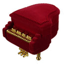 New Piano Ring Box Earring Pendant Jewelry Treasure Gift Case Wedding JR