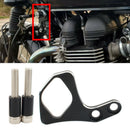 Motorbike Ignition Key Bracket for Triumph T100 SE Thruxton Right Black