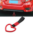 Heart Red Jdm Tsurikawa Ring Subway Train Bus Handle Strap Charm Drift Universal