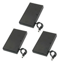3pcs 2.1mm x 5.5mm Male Plug 8 x 1.5V AA Battery Holder Case Cell Box H7H3