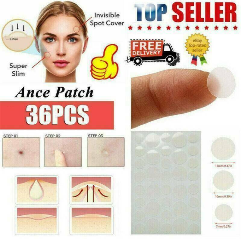 Pack of 36Pcs Invisible Acne Patch Anti Pimple Stickers Spot Scar Care Treatment