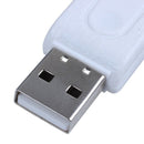 USB 2.0 + USB mini OTG SD Card Reader Cell Phone Tablet PC D6J6