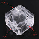 Acrylic Flow Meter G1/4 Thread Water Cooling System Coolant Filter Indicat