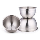 Stainless Steel Mixing Bowls 21.5cm Making Cake Bread Dough Sauces 12cm High