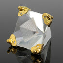 Beautiful Fashion Egypt Egyptian Crystal Clear Pyramid Ornament Home Decor  H5X6