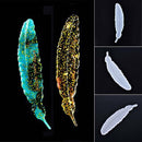 Silicone Feather Bookmark Mold For DIY Jewelry Pendant Making Mould Handmade