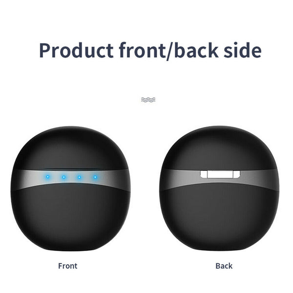 Bluetooth 5.0 Headset TWS Wireless Earphones Mini Sport Earbuds Black