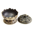 Buddha Incense Burner Lotus Flower Incense Holder Handmade Censer For Buddh G4I5