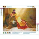 5D Diamond Painting DIY Girl Lion Embroidery Cross Stitch Home Art Decor