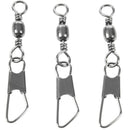 10 pcs fishing equipment fishing thread to hook swiveling metal connection