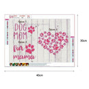 5D DIY Full Drill Diamond Painting Cross Stitch Embroidery Craft (Love04)