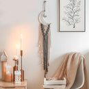 Handmade Dream Catcher Moon Tapestry Wall Art Boho Tassel Bedroom Ornament