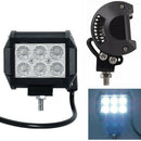 2pcs 18W LED Light Work Bar Spot Lamp Driving For Offroad SUV Car Boat Truck EXJ