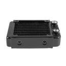 G1/4 90mm Aluminium Heat Radiator For PC CPU Water Cooling Heatsink Black V5R9