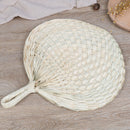 Decorative Hand Fan Straw Hand-woven Wedding Souvenir Handheld Bamboo Dance G â„–[