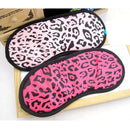 Eye Shade Blindfold Rest Sleeping Travel Cover Shade Sleep Sponge Leopard LI