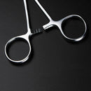 20CM Stainless Steel Hemostatic Straight Toothed Surgical Dental Forcep ZRJ