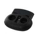 10 Pcs Double Holes Plastic Spotwear Cord Locks End A2O3