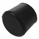 Rubber Furniture Crutch Feet Stool Chair Leg Tip Pad 12Pcs Black L3D6