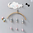 Wall Mounted Key Holder Creative Star Moon Cloud Shape Nail Free 4 Hooks Ba M5I5