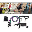 Resistance Bands Fitness Elastic Band Set, 10pcs/ 75lbs Exercise Bands Expander