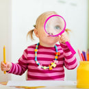 2pcs Kids Magnifier Reducing Lens Science Educational Toys Random Color