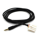 For Mazda 3/6 2006-2013 3.5mm AUX audio cable connector phone MP3 CD Interface