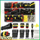 352 pcs 1/2/3/4Pin Way Super Seal Car Waterproof Electrical Wire Connector Plug