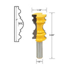 Wood Router Bit 9/32" Depth Rail and Stile Finger Joint Glue Tenon Bit