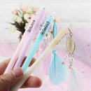 Dreamcatcher Gel Pen Creative Feather Pendant Neutral Pens for School Office 1pc