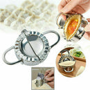 1x Stainless Steel Dumpling Maker Mould Dough Presser Wraper Cutter Kitchen Tool