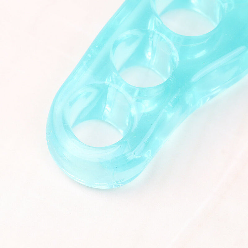 One Pair Silicone Toe Separator Spreader Correction Pain Relief Hallux Valgus 3C