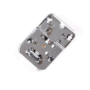 J402 Cabinet Box Square Lock With Keys Spring Latch Catch Toggle Lockã€New&j